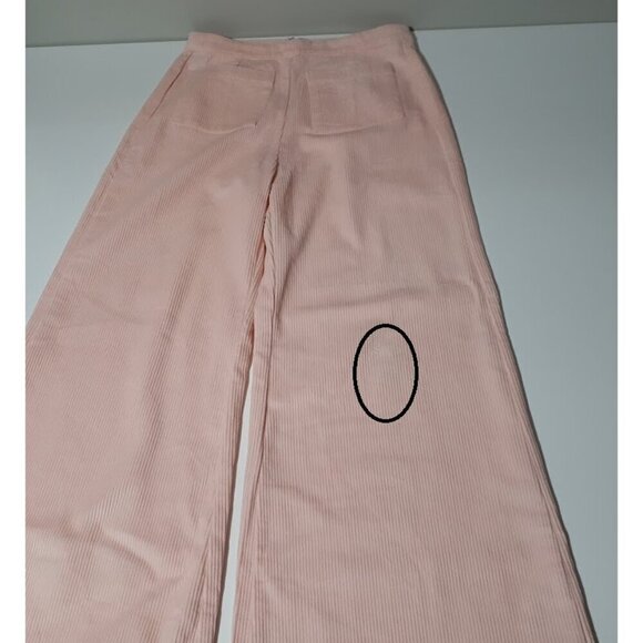 NWT Faithfull the Brand pink corduroy wide leg pants, 4 - Picture 11 of 11